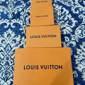 Set of 4 Louis Vuitton Gift Boxes
